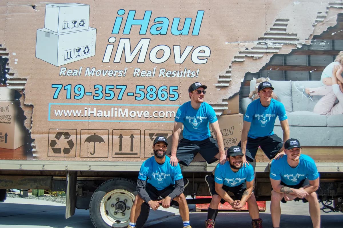 Professional moving crew