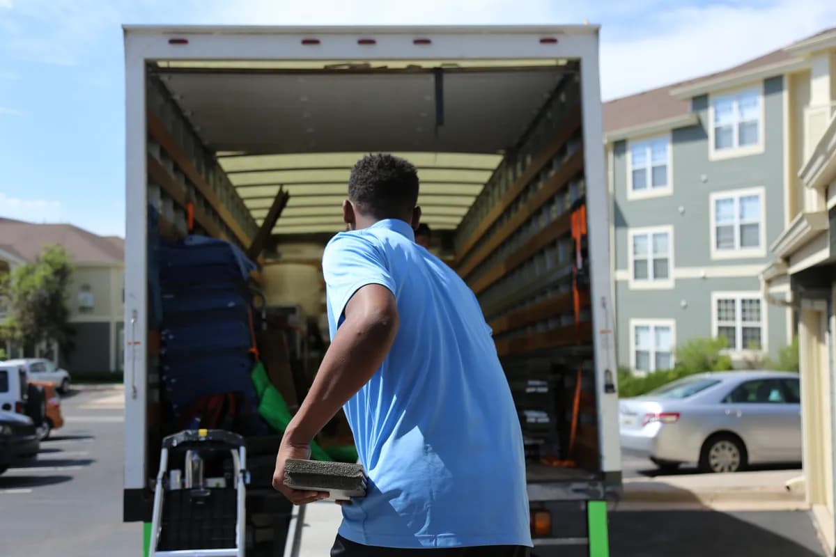 Loading truck